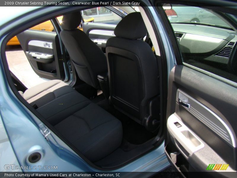 Clearwater Blue Pearl / Dark Slate Gray 2009 Chrysler Sebring Touring Sedan