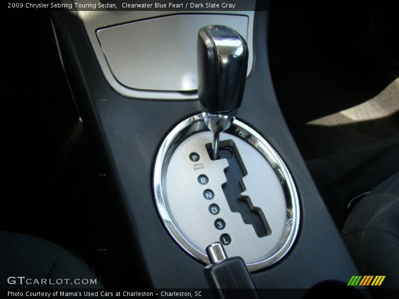 Clearwater Blue Pearl / Dark Slate Gray 2009 Chrysler Sebring Touring Sedan