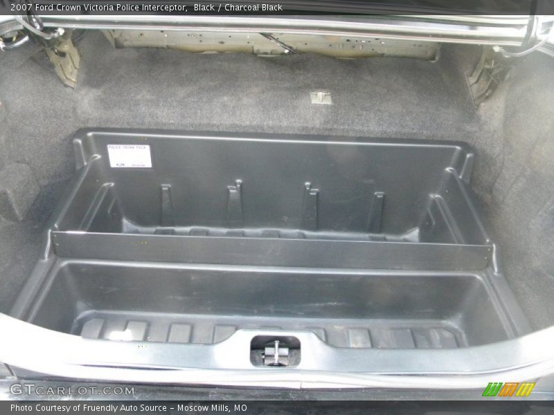 Black / Charcoal Black 2007 Ford Crown Victoria Police Interceptor