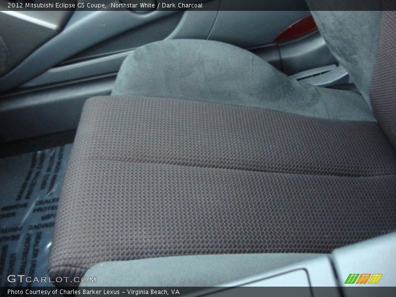 Northstar White / Dark Charcoal 2012 Mitsubishi Eclipse GS Coupe