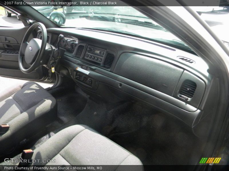 Dashboard of 2007 Crown Victoria Police Interceptor