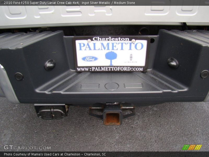 Ingot Silver Metallic / Medium Stone 2010 Ford F250 Super Duty Lariat Crew Cab 4x4