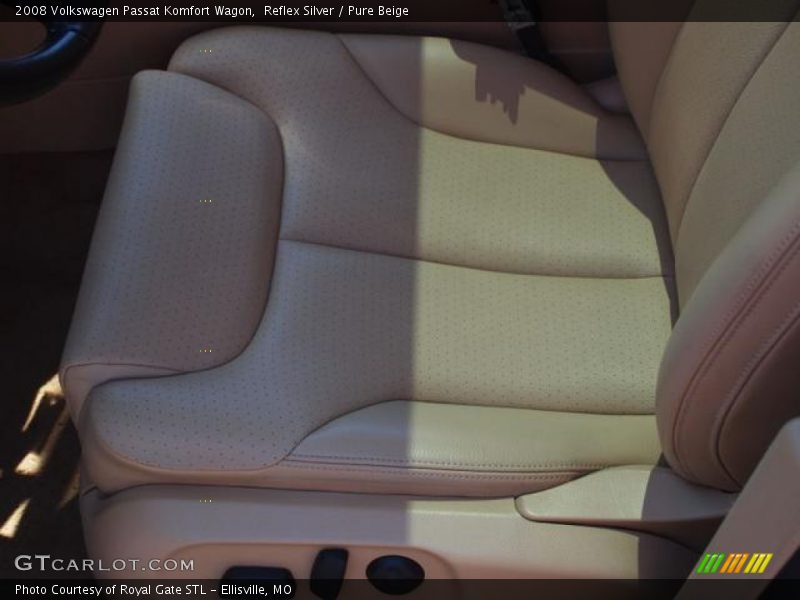Reflex Silver / Pure Beige 2008 Volkswagen Passat Komfort Wagon