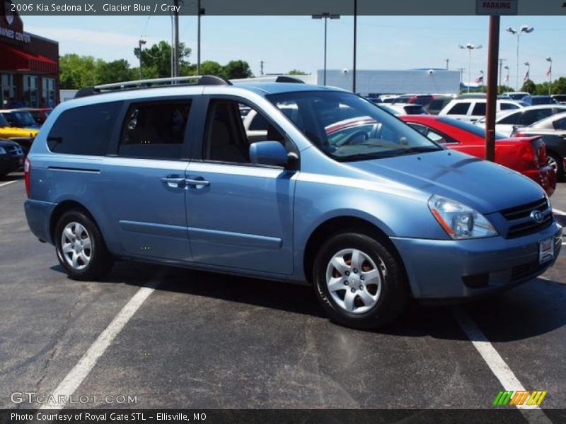 Glacier Blue / Gray 2006 Kia Sedona LX