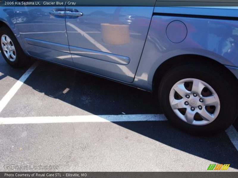 Glacier Blue / Gray 2006 Kia Sedona LX