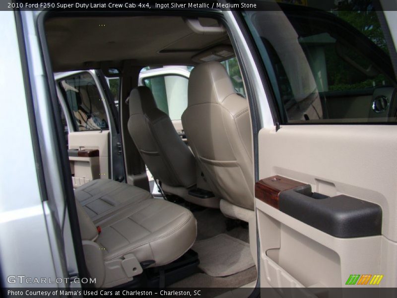 Ingot Silver Metallic / Medium Stone 2010 Ford F250 Super Duty Lariat Crew Cab 4x4