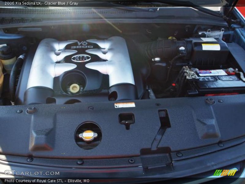 Glacier Blue / Gray 2006 Kia Sedona LX