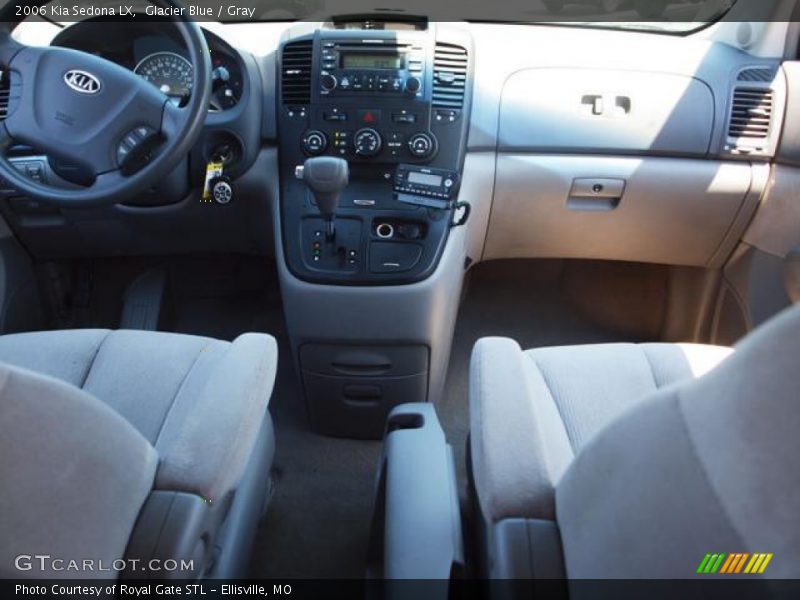 Glacier Blue / Gray 2006 Kia Sedona LX