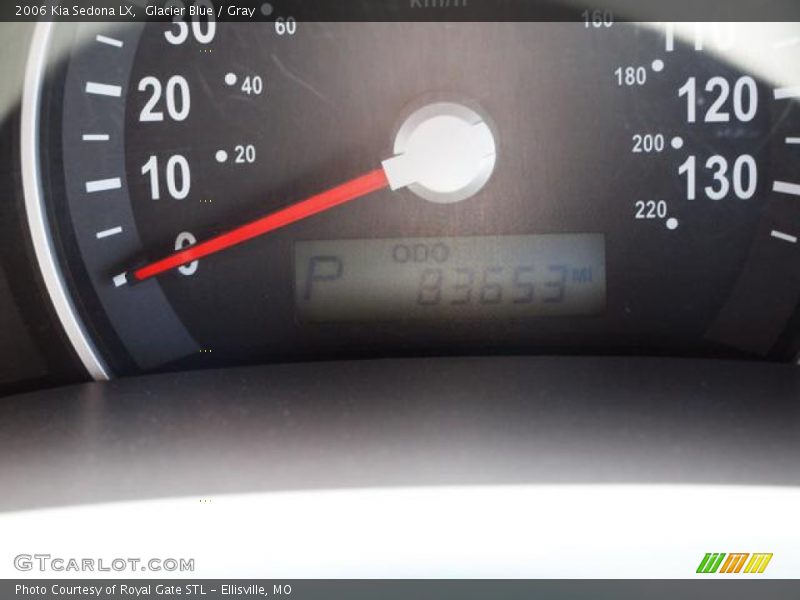Glacier Blue / Gray 2006 Kia Sedona LX