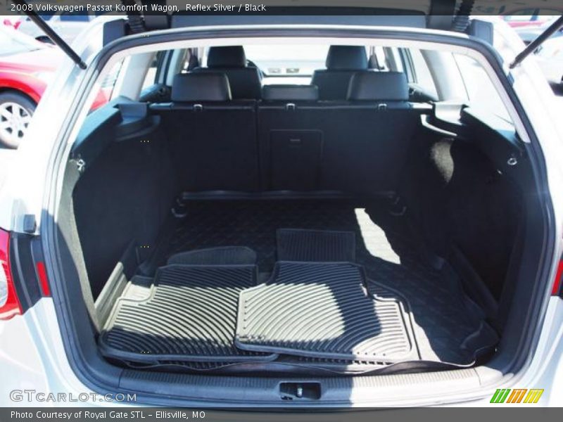 Reflex Silver / Black 2008 Volkswagen Passat Komfort Wagon