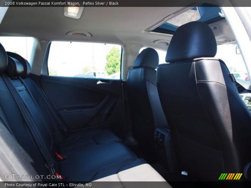 Reflex Silver / Black 2008 Volkswagen Passat Komfort Wagon