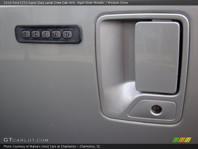 Ingot Silver Metallic / Medium Stone 2010 Ford F250 Super Duty Lariat Crew Cab 4x4