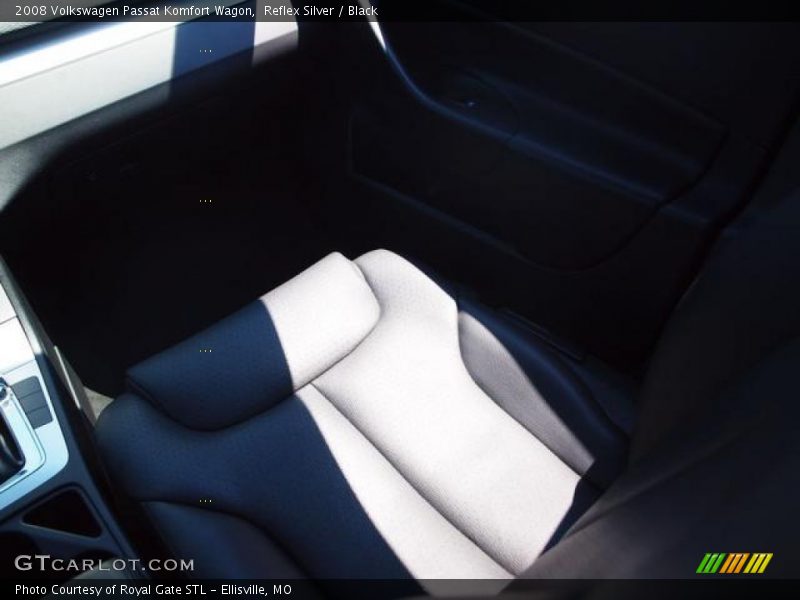 Reflex Silver / Black 2008 Volkswagen Passat Komfort Wagon