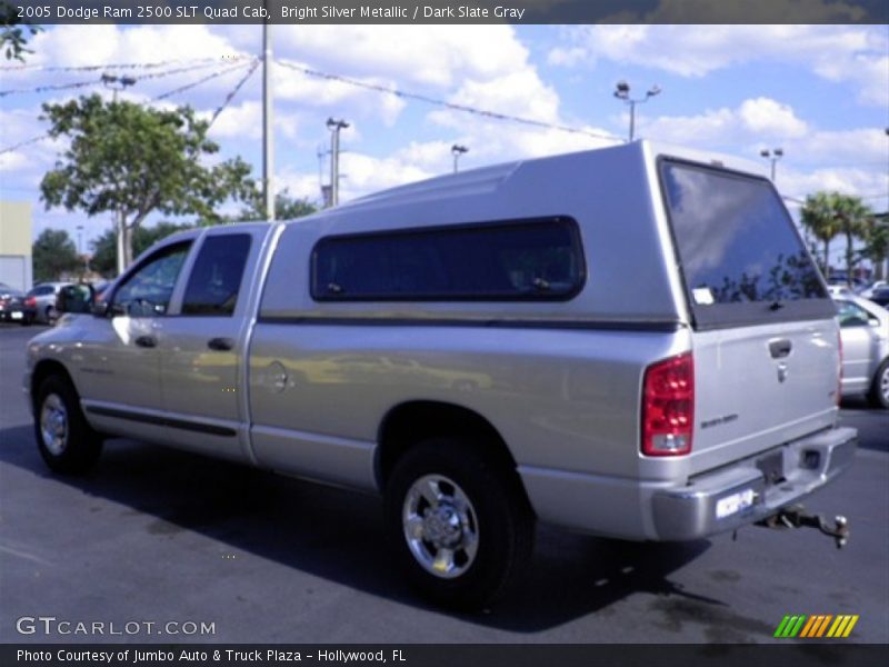 Bright Silver Metallic / Dark Slate Gray 2005 Dodge Ram 2500 SLT Quad Cab