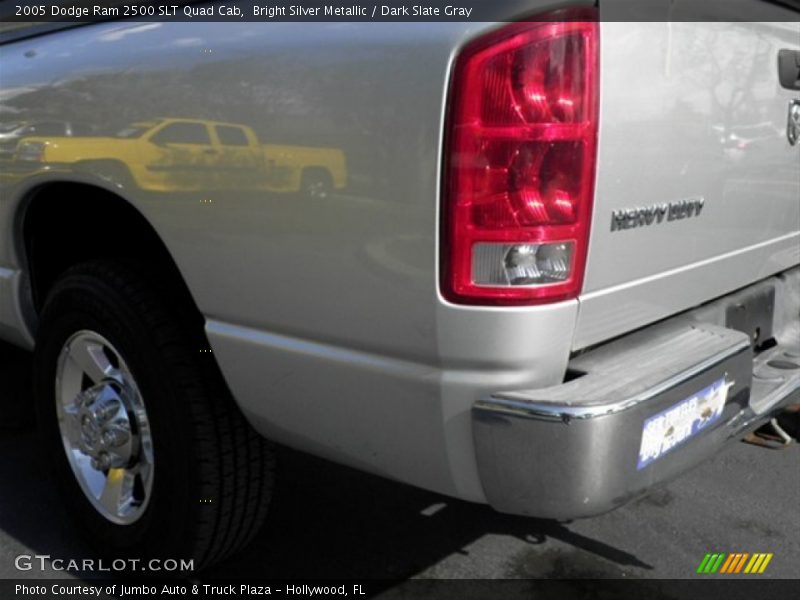 Bright Silver Metallic / Dark Slate Gray 2005 Dodge Ram 2500 SLT Quad Cab