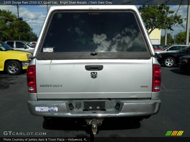 Bright Silver Metallic / Dark Slate Gray 2005 Dodge Ram 2500 SLT Quad Cab