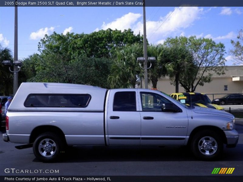 Bright Silver Metallic / Dark Slate Gray 2005 Dodge Ram 2500 SLT Quad Cab