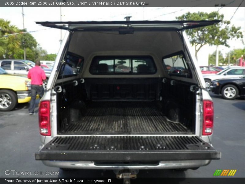 Bright Silver Metallic / Dark Slate Gray 2005 Dodge Ram 2500 SLT Quad Cab