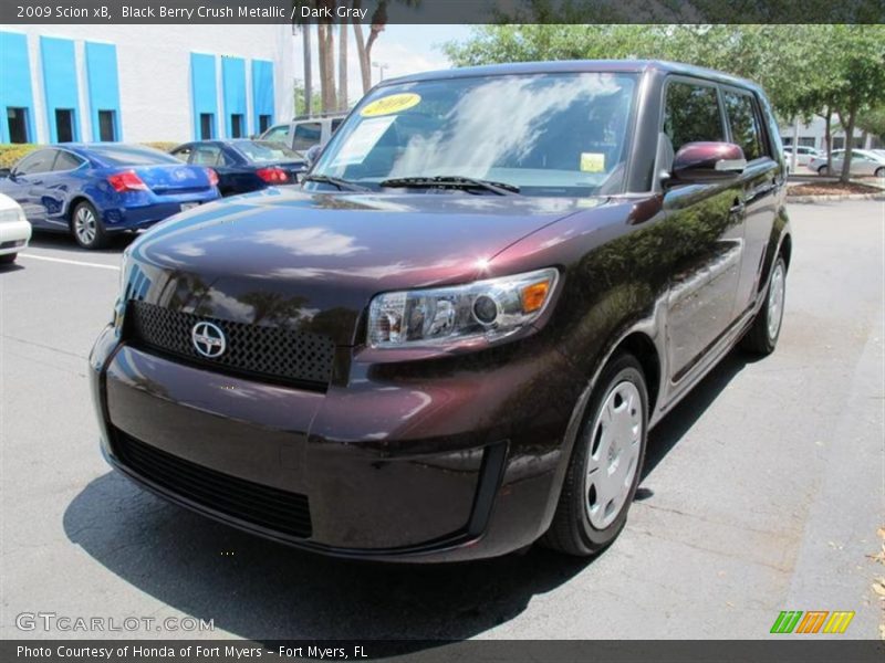 Black Berry Crush Metallic / Dark Gray 2009 Scion xB