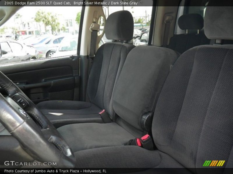 Bright Silver Metallic / Dark Slate Gray 2005 Dodge Ram 2500 SLT Quad Cab