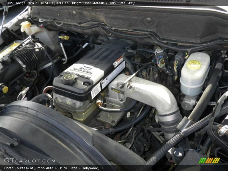  2005 Ram 2500 SLT Quad Cab Engine - 5.9 Liter Cummins OHV 24-Valve Turbo-Diesel Inline 6-Cylinder