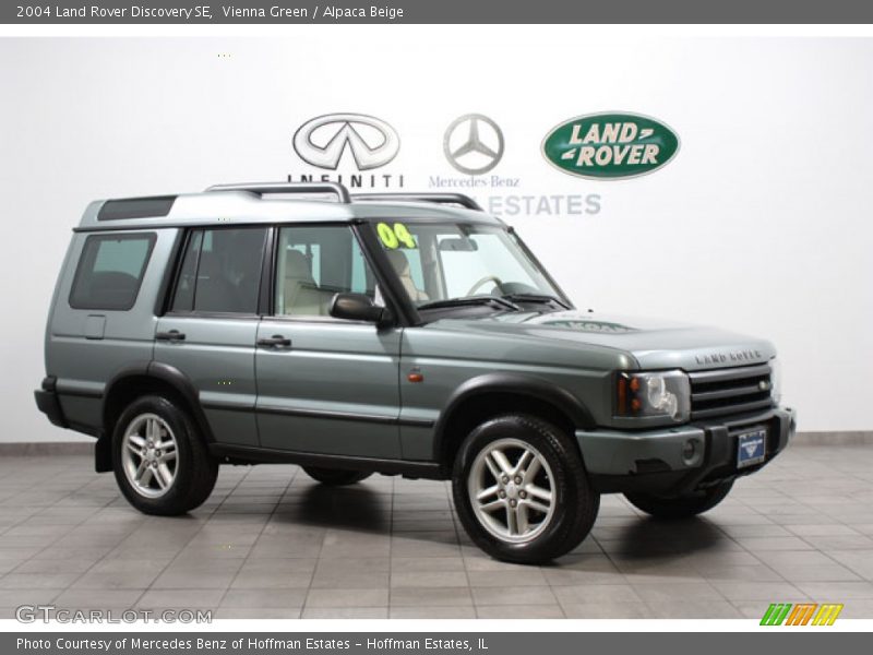 Vienna Green / Alpaca Beige 2004 Land Rover Discovery SE