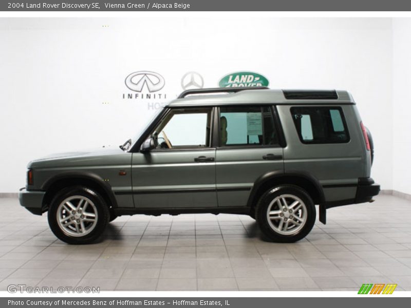 Vienna Green / Alpaca Beige 2004 Land Rover Discovery SE