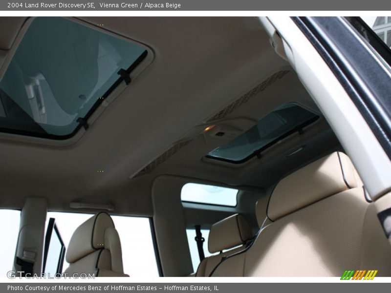 Vienna Green / Alpaca Beige 2004 Land Rover Discovery SE