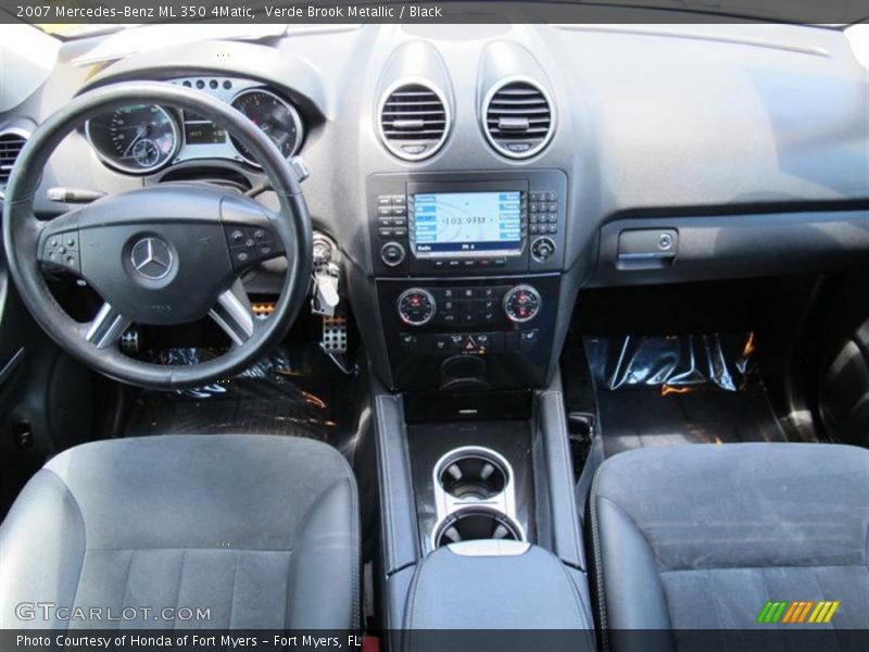  2007 ML 350 4Matic Black Interior