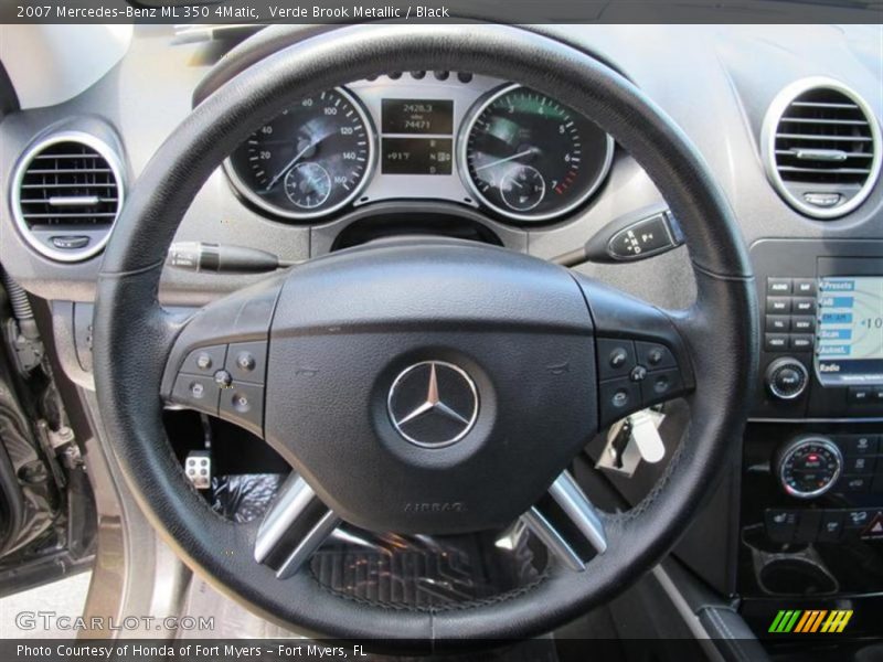  2007 ML 350 4Matic Steering Wheel
