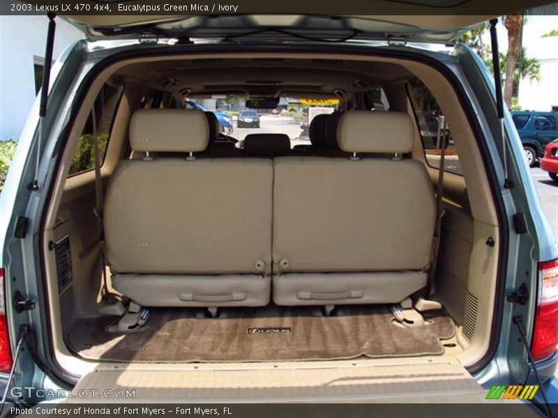 Eucalytpus Green Mica / Ivory 2003 Lexus LX 470 4x4