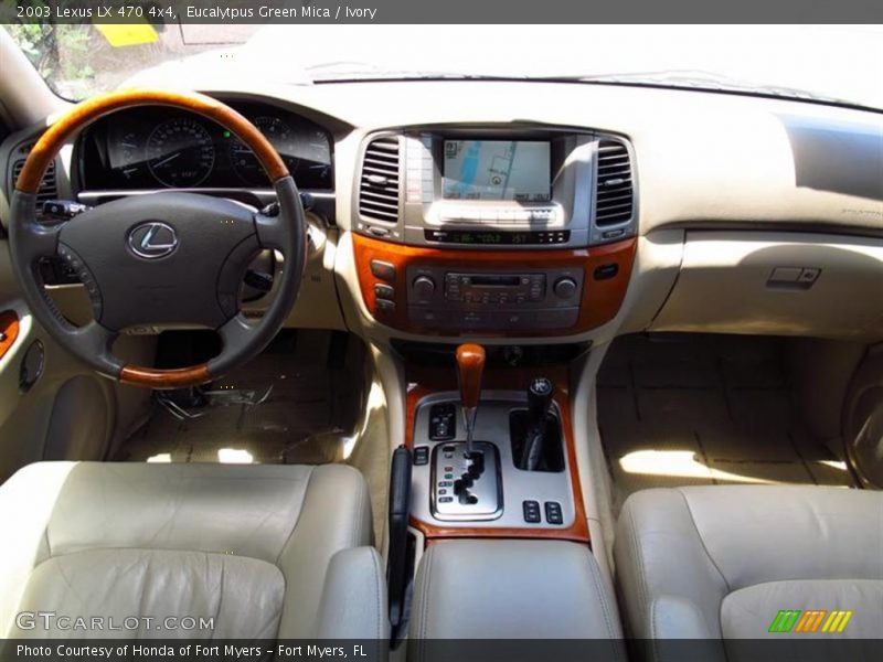 Eucalytpus Green Mica / Ivory 2003 Lexus LX 470 4x4