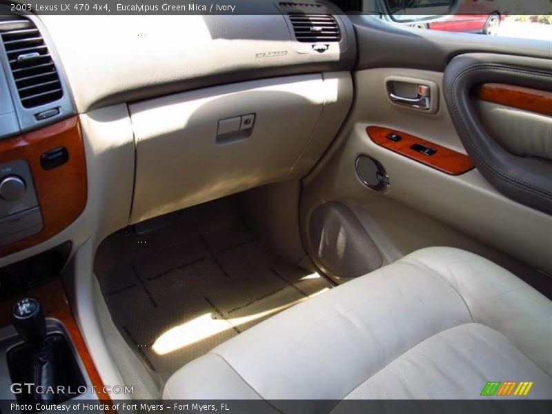Eucalytpus Green Mica / Ivory 2003 Lexus LX 470 4x4