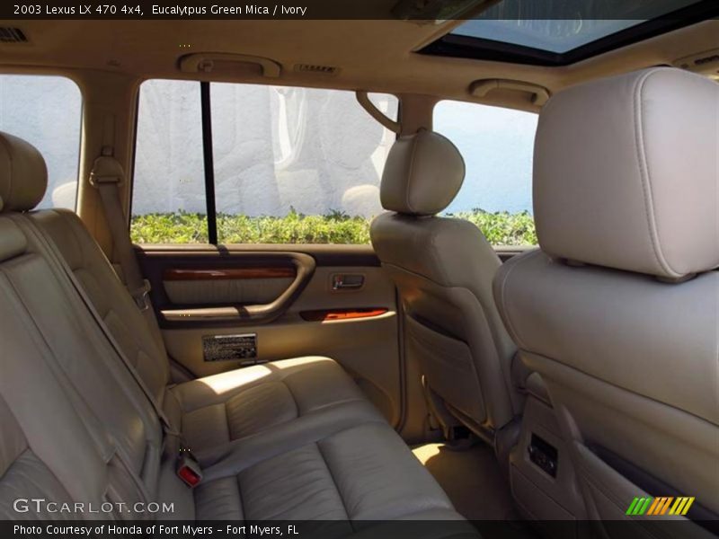 Eucalytpus Green Mica / Ivory 2003 Lexus LX 470 4x4