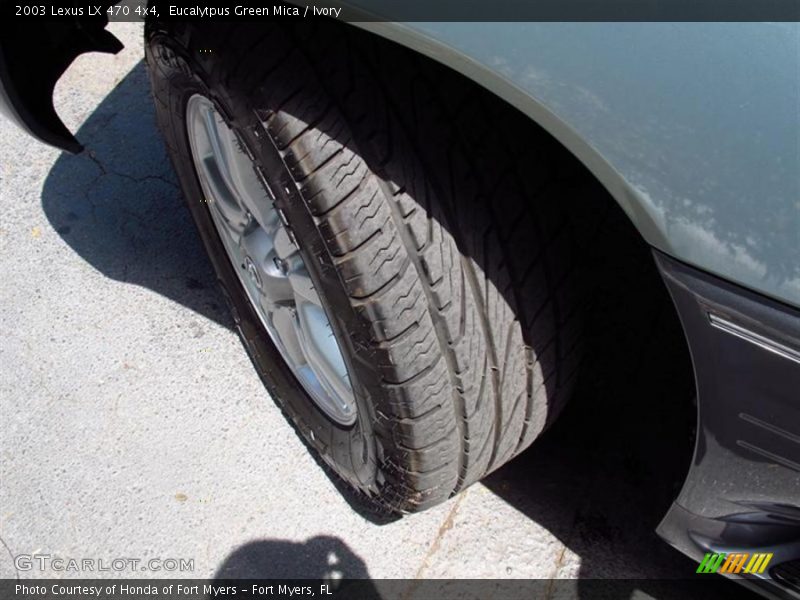 Eucalytpus Green Mica / Ivory 2003 Lexus LX 470 4x4