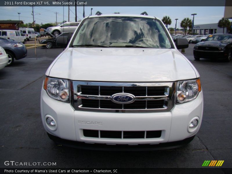 White Suede / Camel 2011 Ford Escape XLT V6