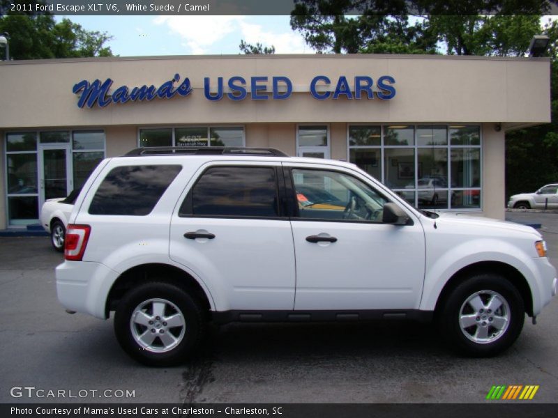 White Suede / Camel 2011 Ford Escape XLT V6