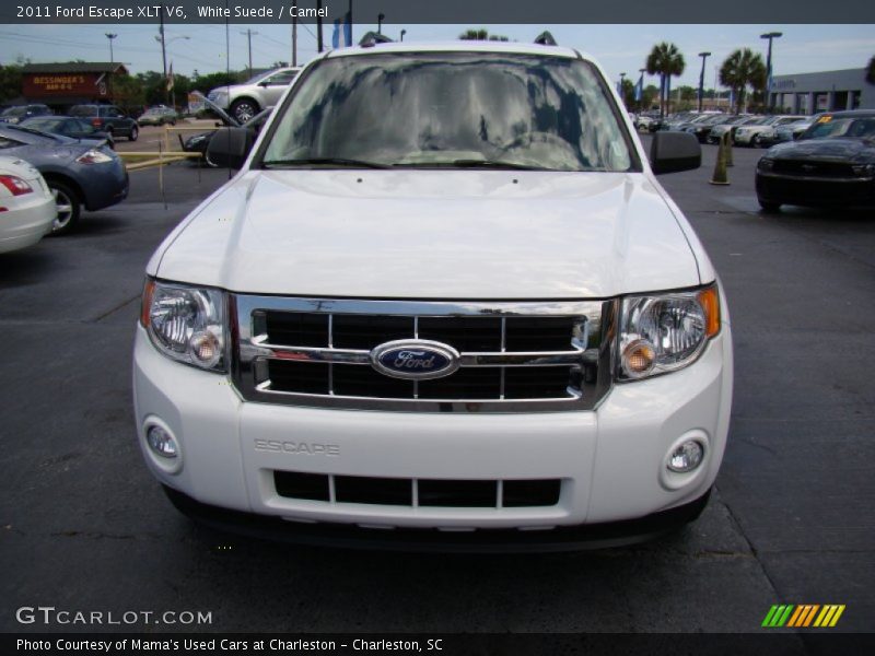 White Suede / Camel 2011 Ford Escape XLT V6