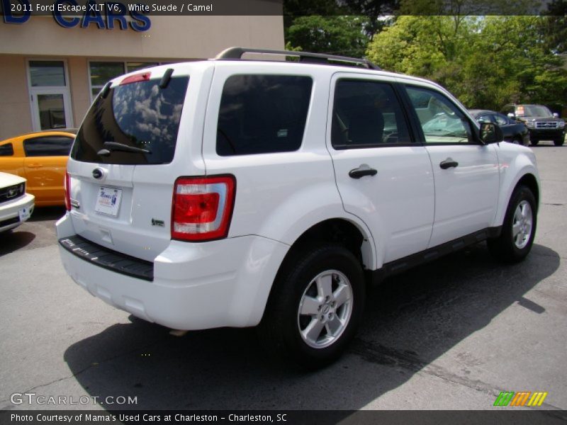 White Suede / Camel 2011 Ford Escape XLT V6