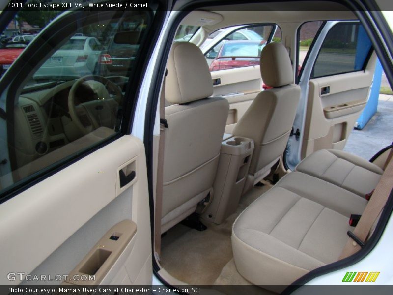 White Suede / Camel 2011 Ford Escape XLT V6