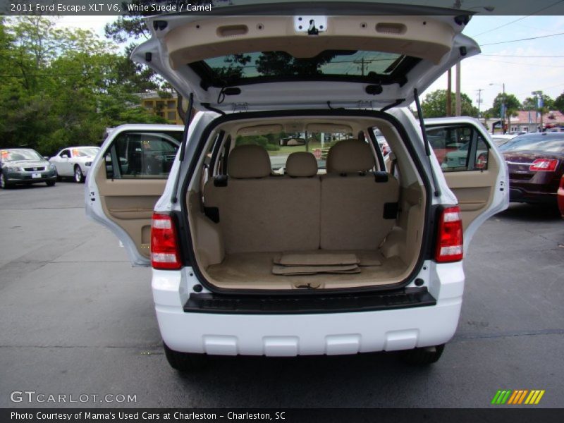 White Suede / Camel 2011 Ford Escape XLT V6