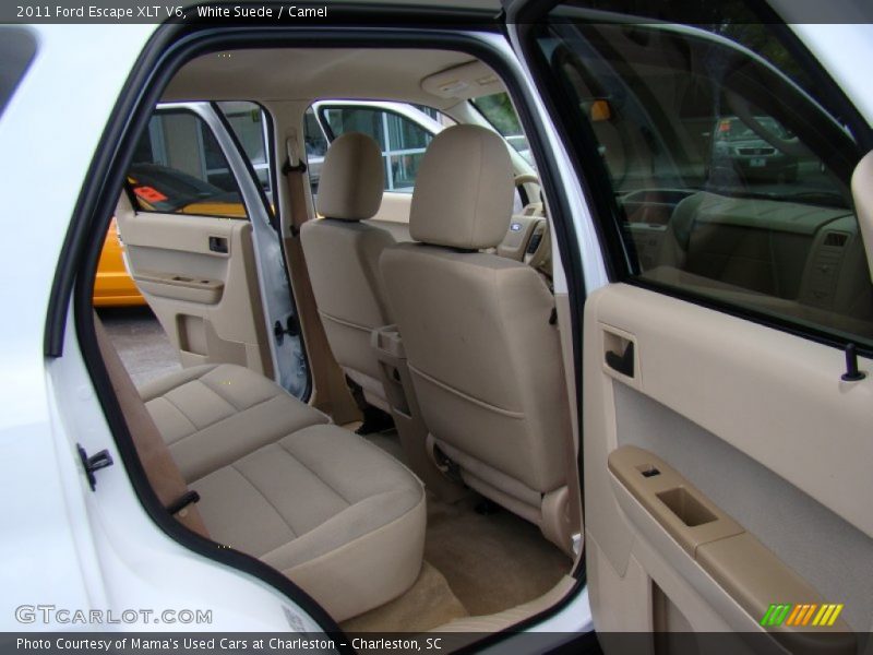 White Suede / Camel 2011 Ford Escape XLT V6