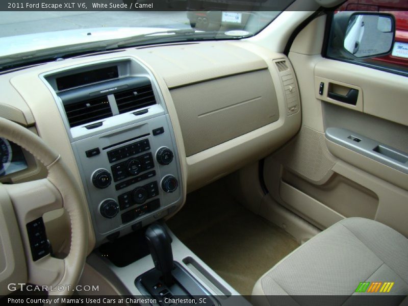 White Suede / Camel 2011 Ford Escape XLT V6