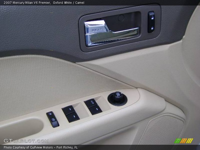Oxford White / Camel 2007 Mercury Milan V6 Premier