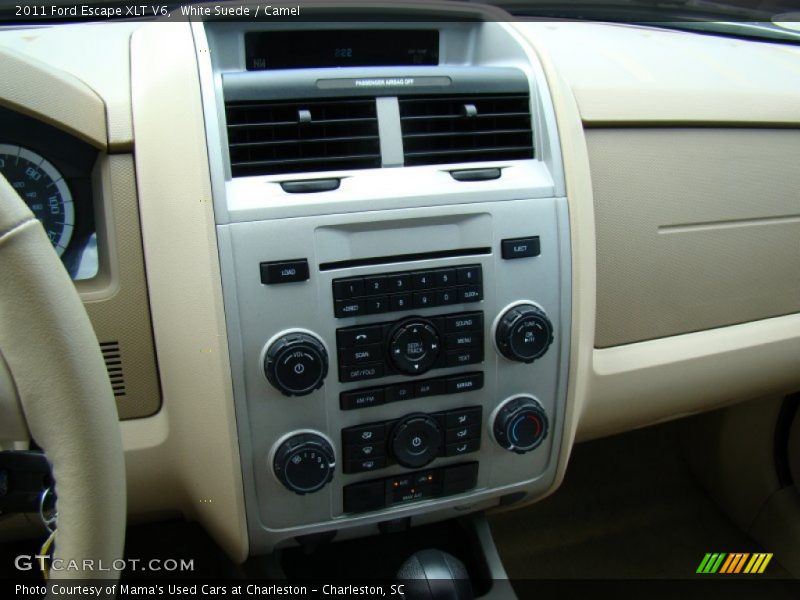 White Suede / Camel 2011 Ford Escape XLT V6
