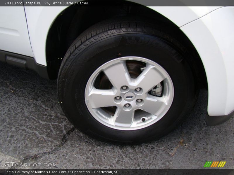 White Suede / Camel 2011 Ford Escape XLT V6