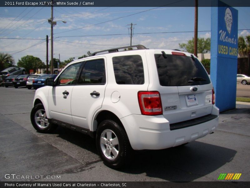 White Suede / Camel 2011 Ford Escape XLT V6