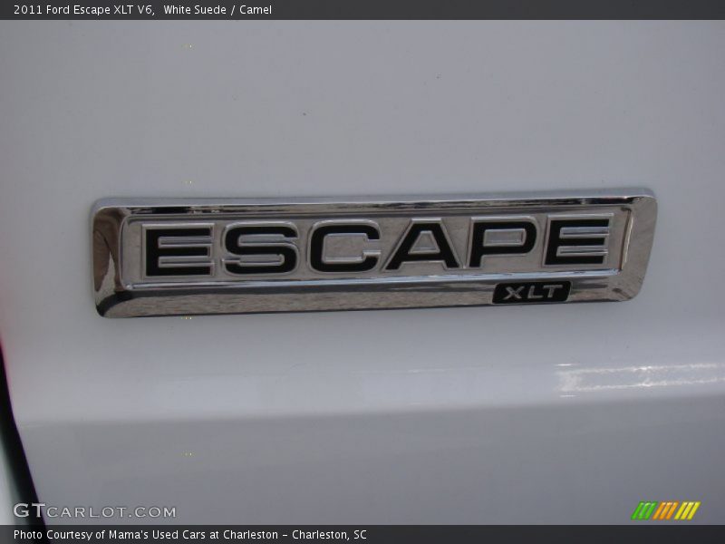 White Suede / Camel 2011 Ford Escape XLT V6