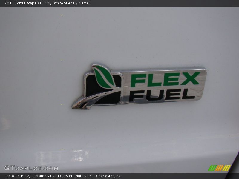 White Suede / Camel 2011 Ford Escape XLT V6
