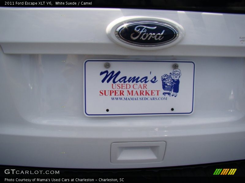 White Suede / Camel 2011 Ford Escape XLT V6